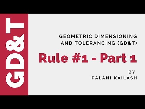 GD&T Tutorial 13A : Rule #1
