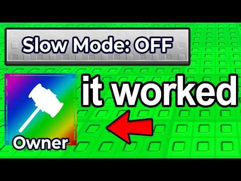 OWNER Gave Me ADMIN COMMANDS In Escape Tsunami For Brainrots..