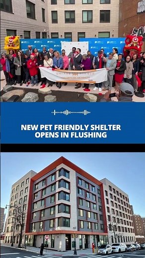 New pet friendly shelter opens in Flushing