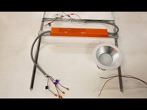 Installation of LED Emergency Battery Driver for LED Product with Internal Driver
