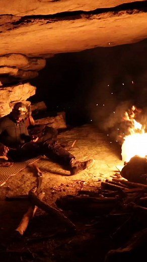 29K views · 1.2K reactions | Winding down 辰 #wildcamping #liveintentional #backcountrycamping #wildboyril #natureboy #campfire | WILD BOY RiL | Facebook