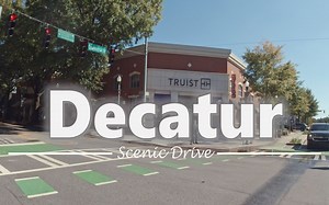 迪凯特，佐治亚州 Driving in Decatur, Georgia - 行车旅游Vlog