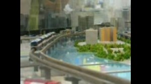 東京モノレールの模型