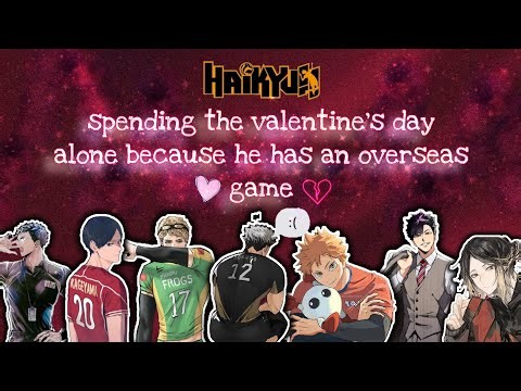 spending the valentine's day alone because he has an overseas game