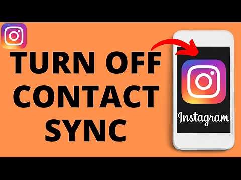 How to Turn Off Contacts on Instagram - Disable Contact Syncing