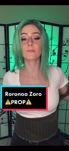 Gender Bend Roronoa Zoro Cosplay | One Piece