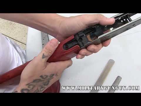 Fitting An AK Stock To A New Receiver