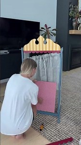 Adding some whimsy and giving this puppet theatre a colorful makeover!