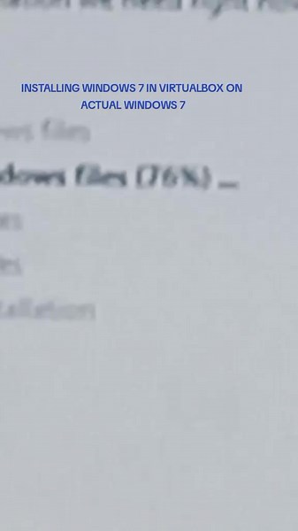 Instalar Windows 7 en VirtualBox paso a paso