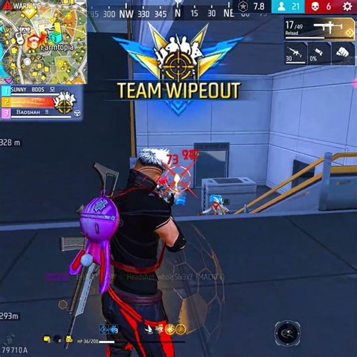 BHAU FF Vs Tonde Dai 😈🔥 #shortsfeed #bhauff #tondegamer #freefire
