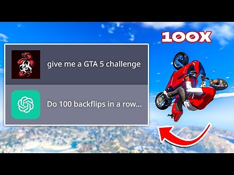 I Tried ChatGPT’s GTA 5 Challenges