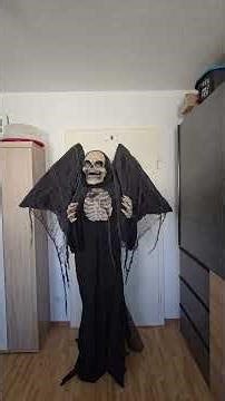 Animated Standing Winged Reaper #halloween #aromahalloween