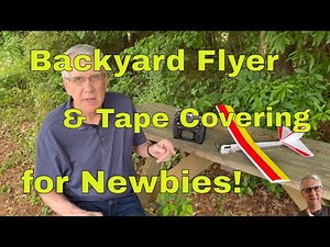 Backyard Flyer and Tape Covering for Newbies