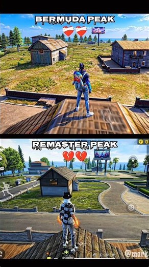 What's the DIFFERENCE Between OLD PEAK and REMASTERED PEAK?#shorts