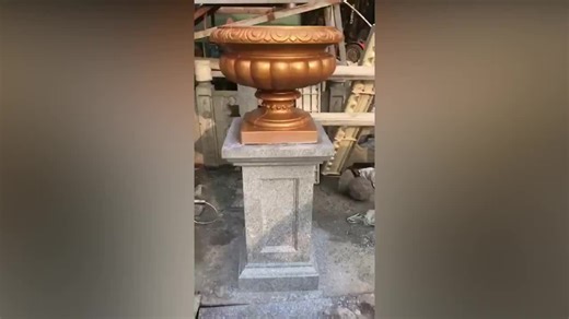 Precast Outdoor Garden Concrete Planter Flower Pot  Plastic Decoration Molds for Sale