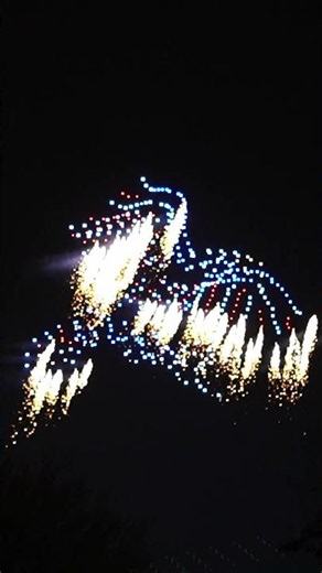 4th of July drone show I was a part of!