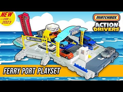 Matchbox Action Drivers Ferry Port Playset - Unboxing and Review (New for 2023)