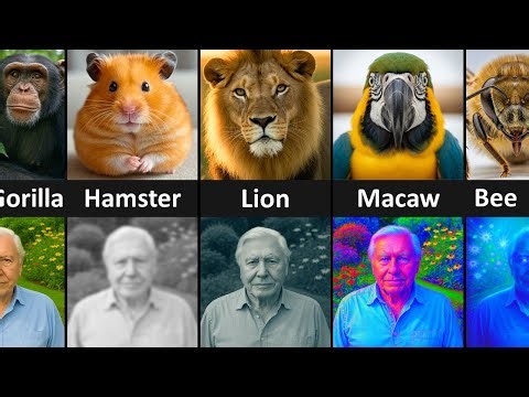 How Animals Really See the World | Animals Vision Comparison