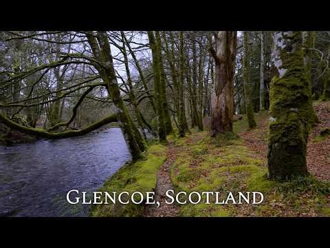 Mindful Walk in Glencoe, Scotland | 4K Nature Therapy | Binaural Audio