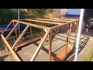 DIY Lightweight Truck Camper/Canopy Part 1 The Frame