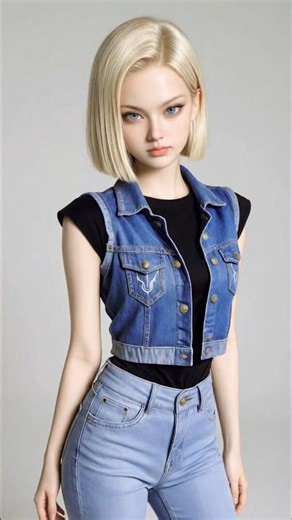 Real Life Android 18 Dance Challenge! 💃🤖 #DragonBallZ