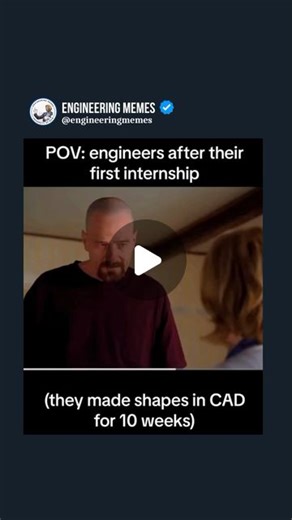 Student Memes on Instagram: "Been there lol 🤣 #engineering #engineer #engineeringmemes #engineermemes #funny #viral #internship"