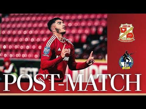 Botan Ameen on his professional debut and first goal for the club | Swindon Town Football