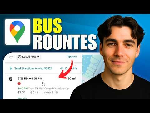 How To Find Bus Routes In Google Maps (Tutorial 2026)