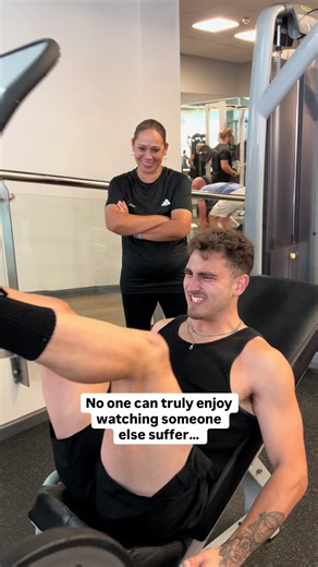 POV: Your PT is the only person allowed to enjoy your suffering in the gym 👀 Interested in Personal Training? Try our PT Intro Packs where you can choose a 3 or 6 session pack - your first one’s a consultation and the rest are sessions in the gym. Meet your future PTs by hitting the link in bio. #VirginActiveSA