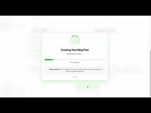 WordSmith AGI Demo: Create SEO & AI Optimized Content Instantly with AI