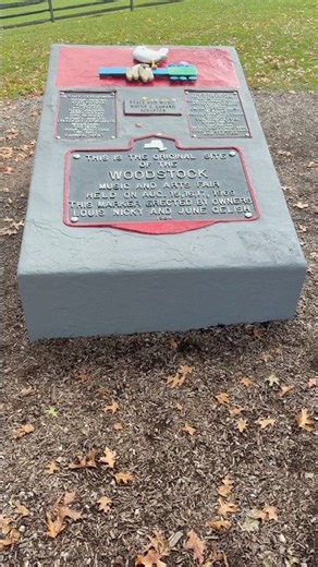 A Pilgrimage to the Original Woodstock Grounds #shortsfeed #lifeisbutadream #paravocê #woodstock #yt