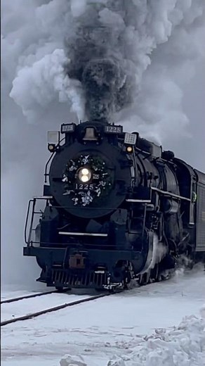 Christmas Trains In 2025 Day 21: North Pole Express With Pere Marquette 1225 12/14/25