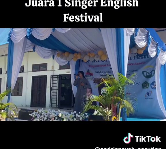 Juara 1 Singer English Festival 2024 | Viral Performance