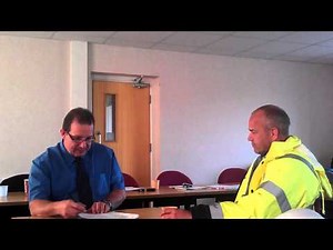 Bad example of NVQ assessing.