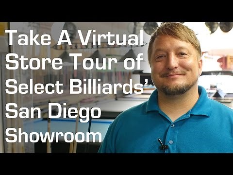 Select Billiards Store Tour