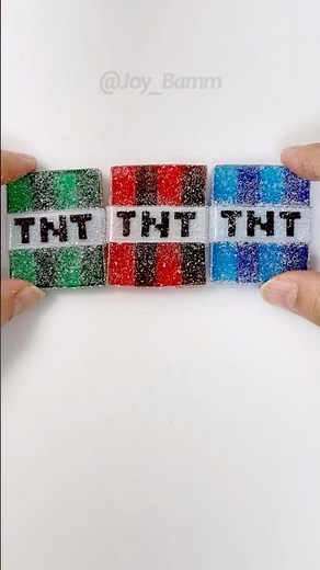 💣Minecraft TNT Gummy DIY with Nano Tape!