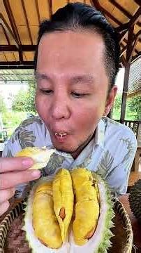 KEBUN DURIAN MUSANG KING & BLACKTHORN (DURI HITAM) #kuliner