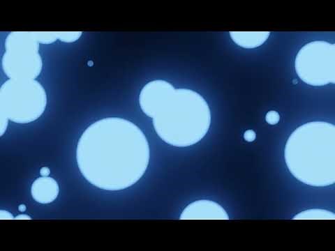 Blue Bokeh Background Video Loop 4k Bokeh Motion Background Neon Glowing Slow Particle VJ Loops