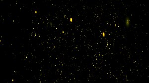 Download Golden Confetti Party Popper Explosion on a  Black Backgrounds. for free