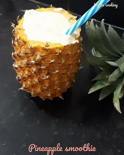 pineapple smoothie|| 2 minutes recipe|| vogue cooking