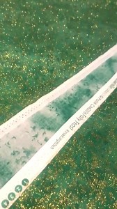 Fairy Frost Fabric Evergreen Gold Glitter Quilting Cotton Sewing Material by the Yard and Half-yard - Etsy