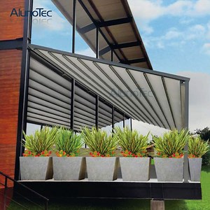[Hot Item] Waterproof Aluminum Retractable Roof Pergola