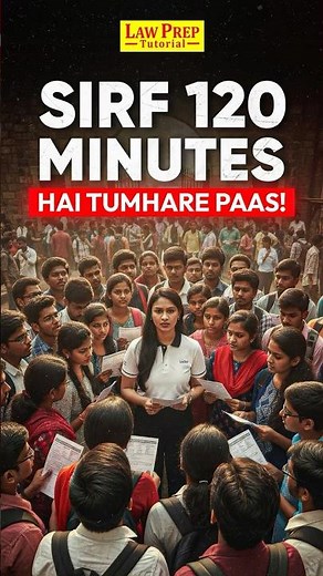 How to Manage 120 Minutes in CLAT 2026 Exam?⏳#clat2026 #clattimemanagement