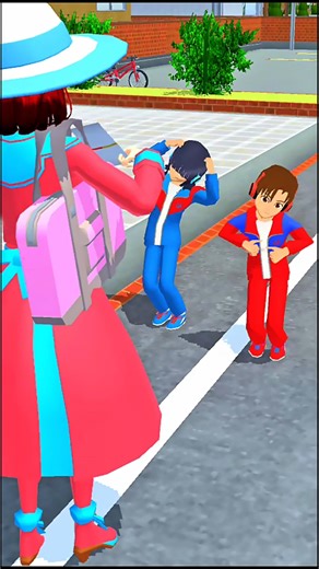 Cerpen Jogging pagi di kasi Hadiah sama Ibu tersayang #sakuraschoolsimulator #funny #animation