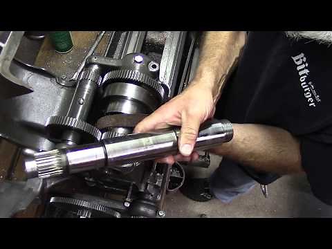 SouthBend 9 spindle removal.