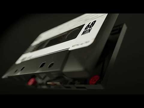 3D Cassette Tape Animation