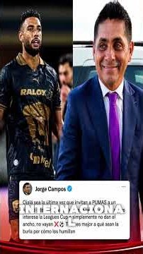 ¡¡JORGE CAMPOS EXPLOTÓ CONTRA PUMAS!! 😳🐾💥
