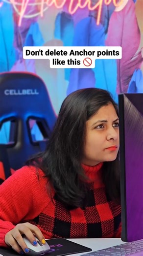 Illustrator Tip: Delete Anchor Points While Maintaining Shape ✨ 1. Select your path. Use the Selection Tool (V). 2. Activate the Delete Anchor Point Tool ( - ). You can also find it in the toolbar. 3. Hold Shift while clicking on unwanted anchor points. This tells Illustrator to attempt maintaining the original curve by adjusting the handles of the remaining points. Tip: Be mindful! This method works best for removing points on smooth curves. Deleting points on sharp corners might require additi