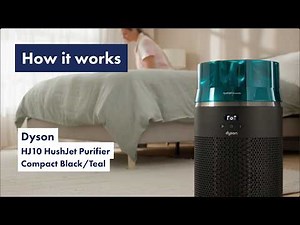 How it Works: Dyson HJ10 HushJet Purifier Compact Black/Teal 492715-01 | The Good Guys
