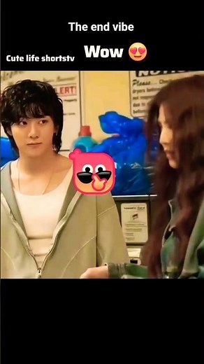 😍jungkook with girl so cute moment🥰 # @cutelifeshortstv# bts short